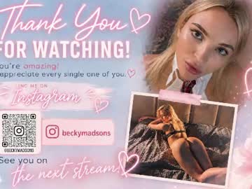 beckymadsons 🎼 free naked webcam