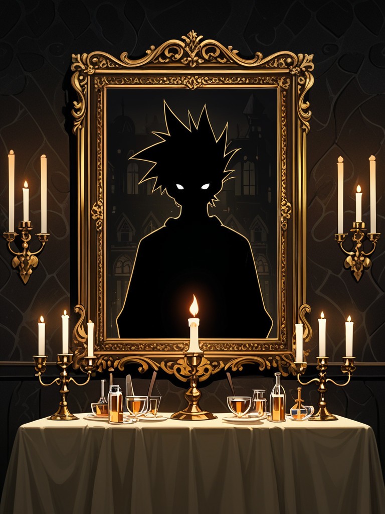 Illustration for Hospitality, from the adult visual novel The Executor