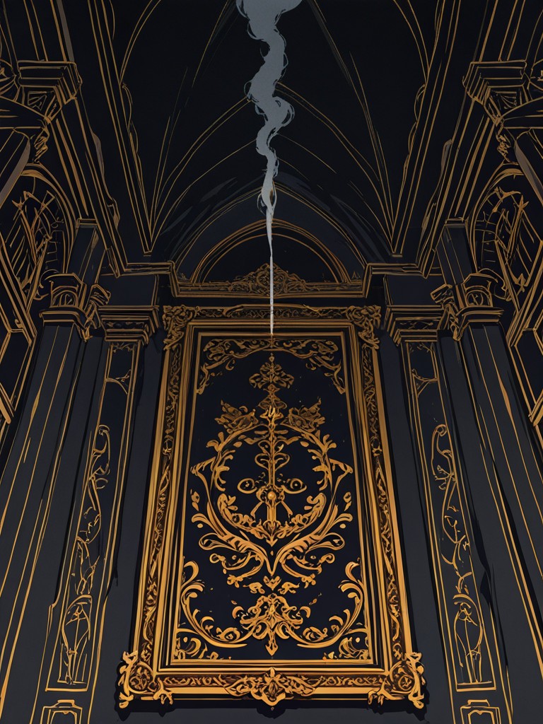 Illustration for Ending — The Boiler, from the adult visual novel The Executor