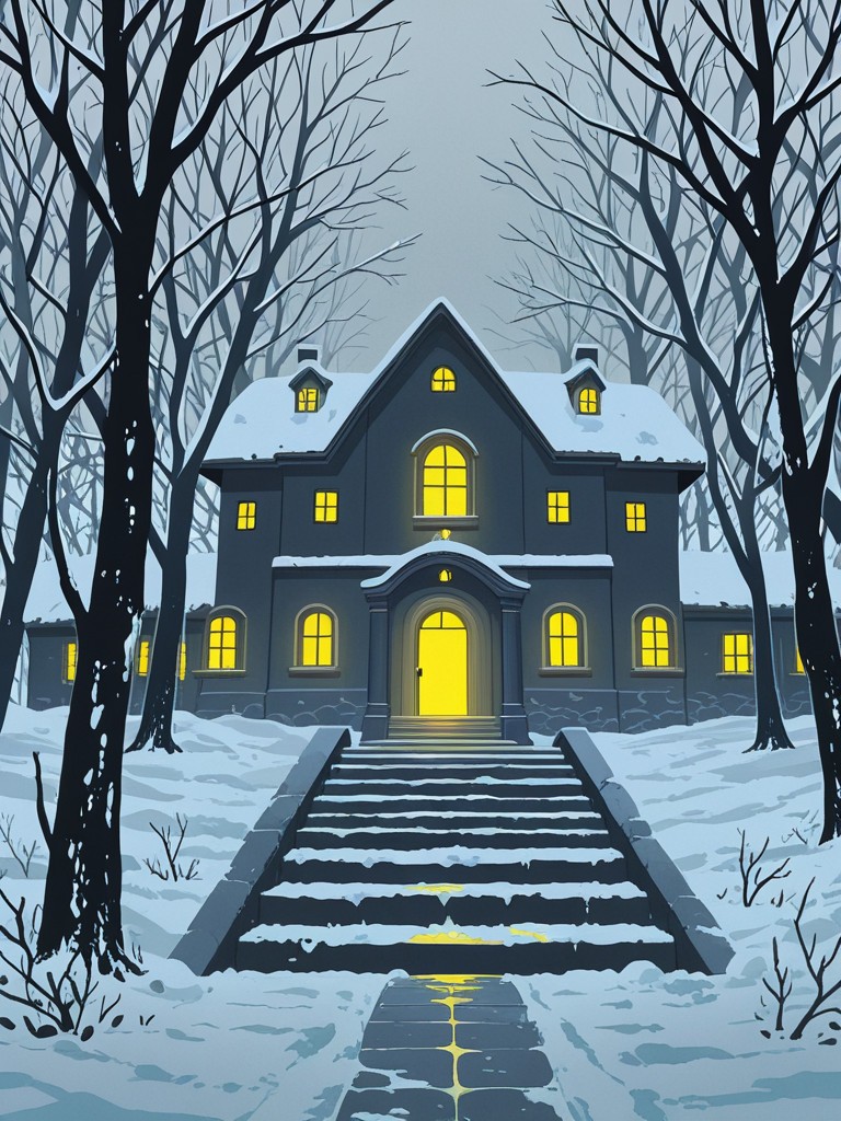 Illustration for Ninety Days, from the adult visual novel The Executor