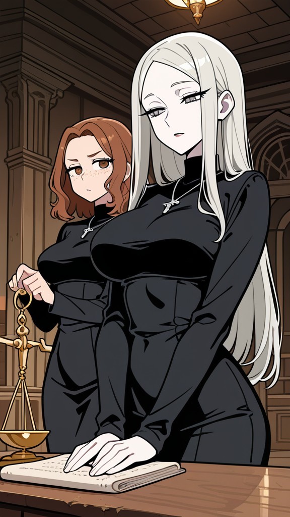 The Weighing - adult visual novel cover