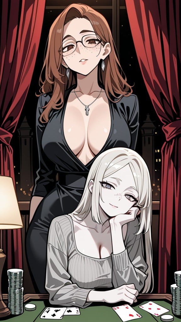 The Wager - adult visual novel cover