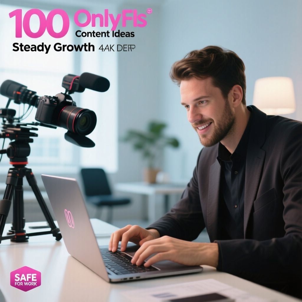 100 Iddien fir OnlyFans-Inhalt fir kontinuéil Wuesstum