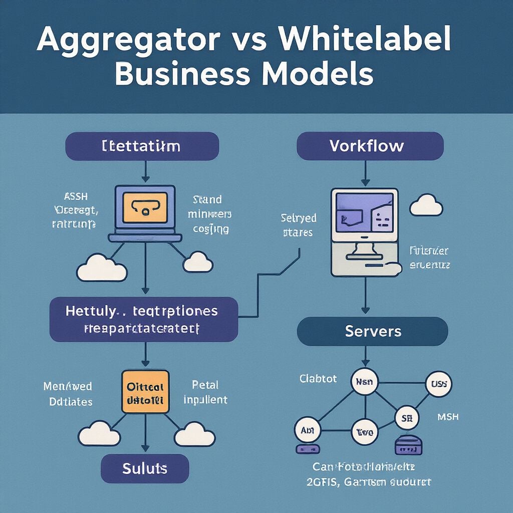 Aggregator vs Whitelabel Liikehdintämallit