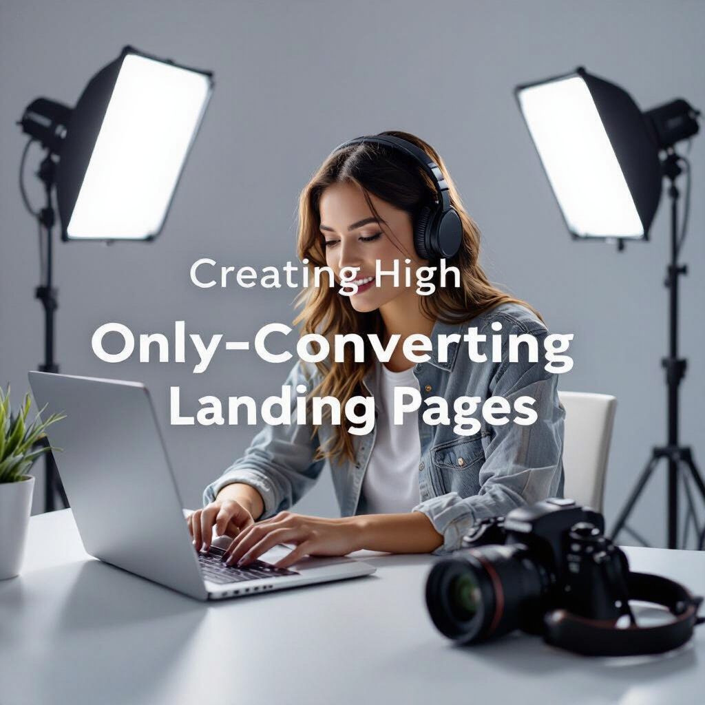 Erstellen vun héichkonvertéierende OnlyFans Landing Pages