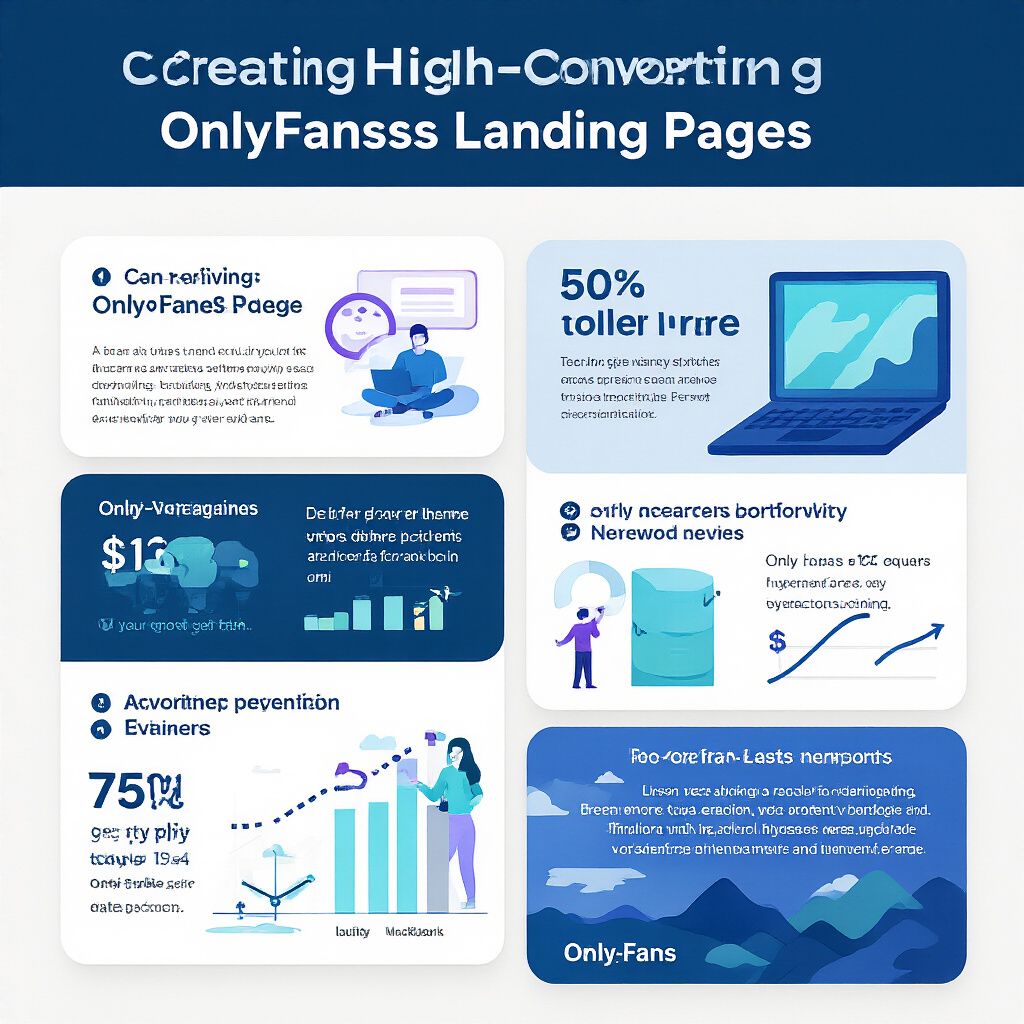 Erstellen vun héichkonvertéierende OnlyFans Landing Pages